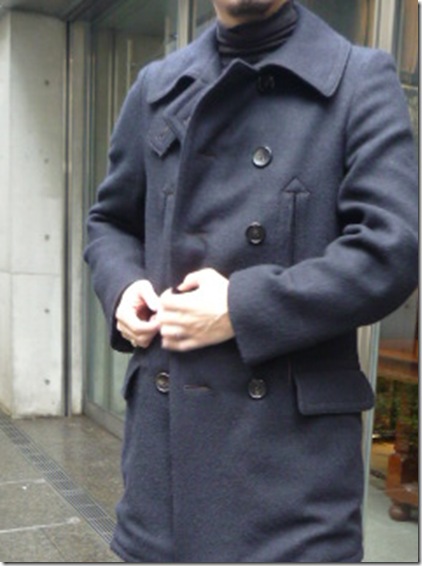 Ring jacket 1900　Pコート　ブラック